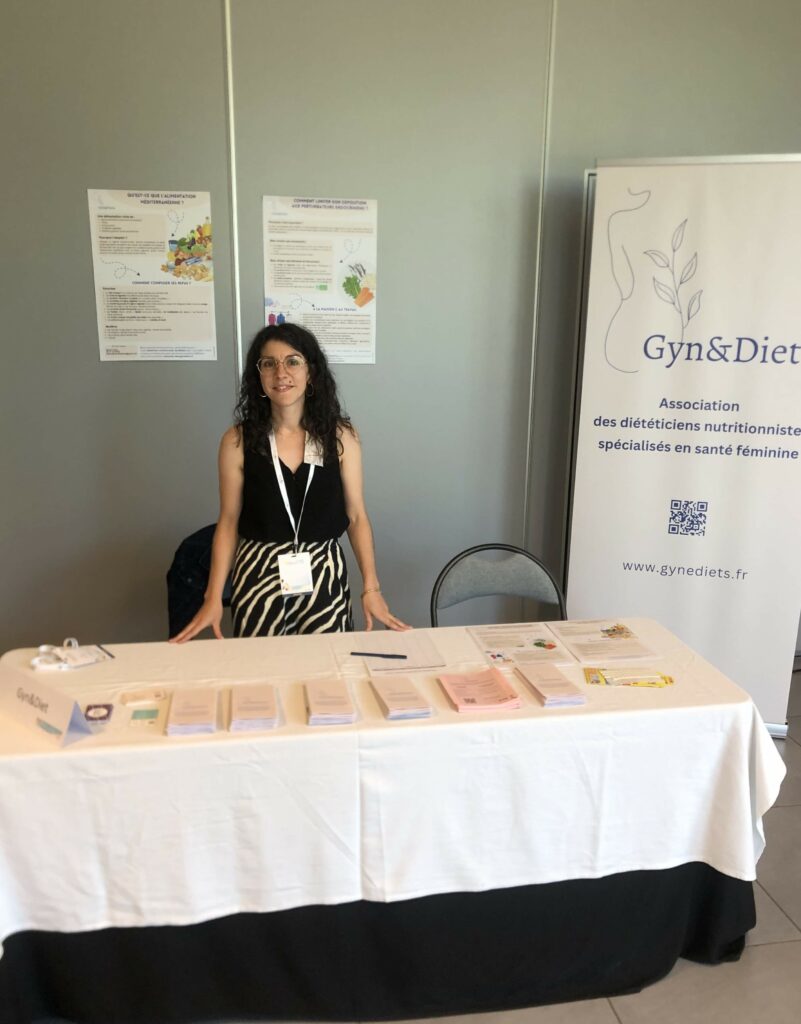 Marina Alves diététicienne nutritionniste angers congrès endoref gyn&diets