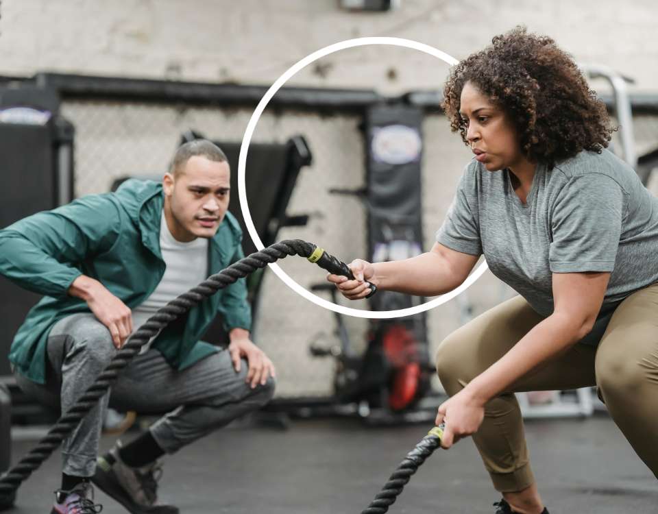 Femme coachée, en train de faire du sport - diététicienne nutritionniste angers est